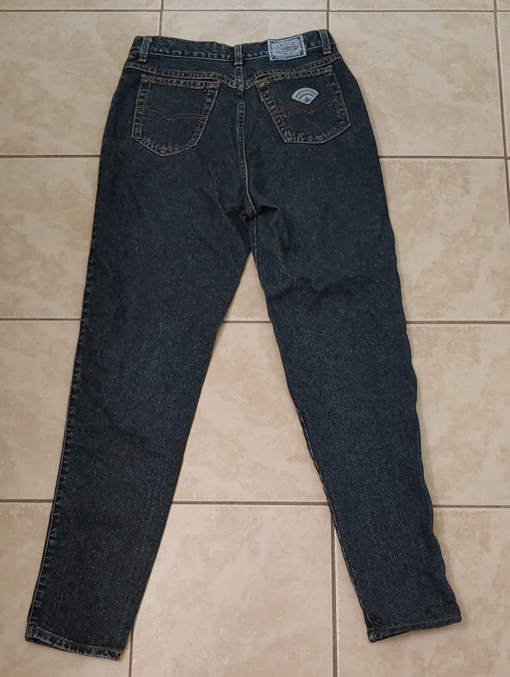 Vintage 90s Levi's Native Blue Jeans Women's 11 High Rise Straight Dark Denim